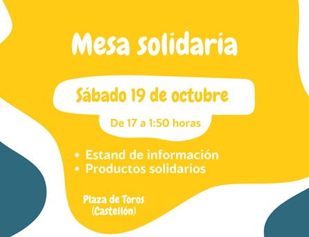 Mesa solidaria Castellón