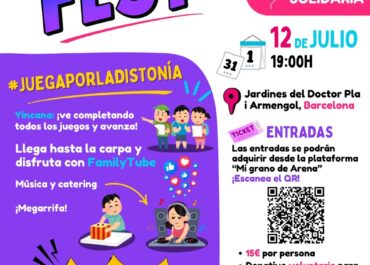 "Mega Fest". Fiesta solidaria a favor de la distonía