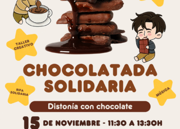 En el Dรญa Europeo de la Distonรญa, compartimos chocolate, escucha y abrazos