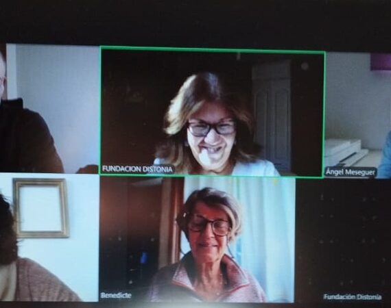 Reunión Aludme Dystonia y Fundación Distonía Chile