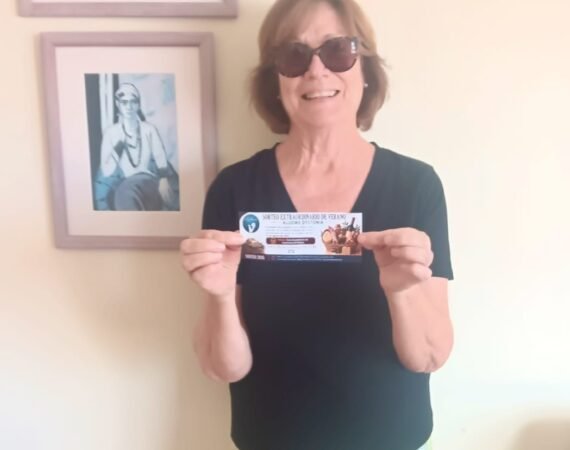 Ganadora rifa solidaria